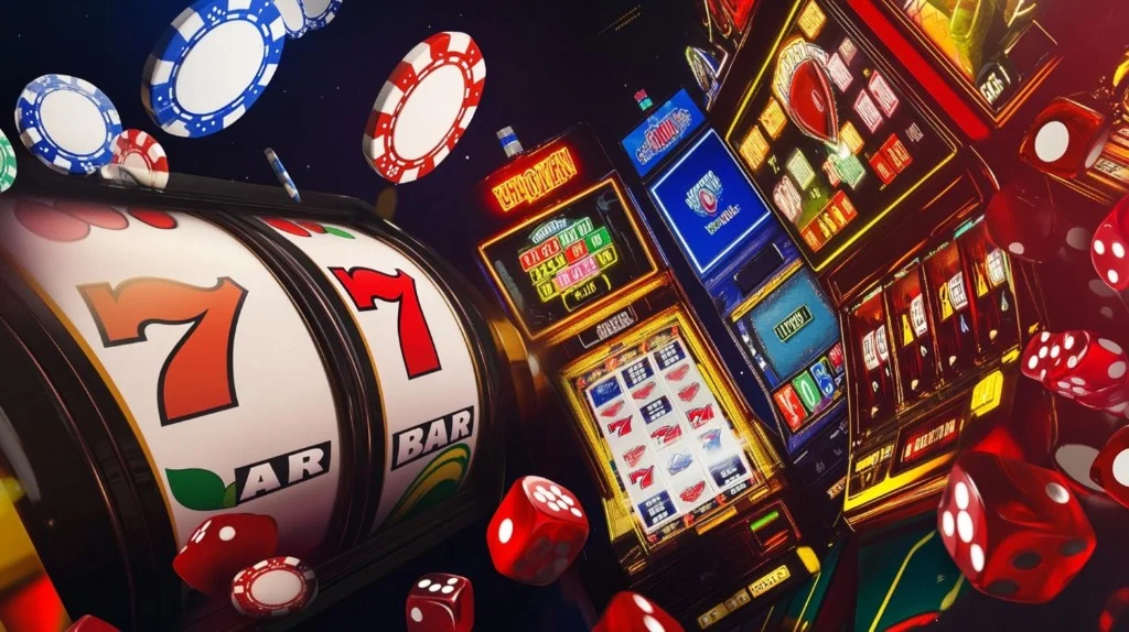 Casino gaming background - SG777 online casino platform