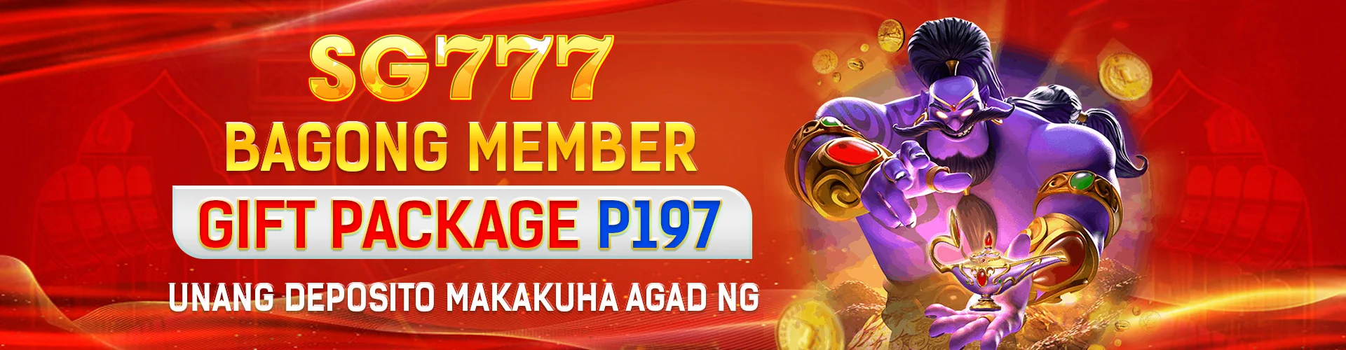 SG777 Games promotional banner 7 - Online casino games, slots, live casino, and exclusive bonuses